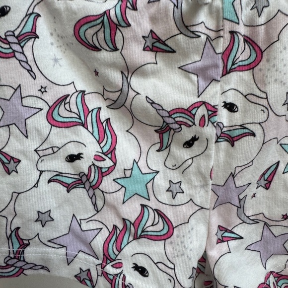NWOT The Children's Place 18-24M Unicorn Print Soft Shorts - Picture 2 of 5